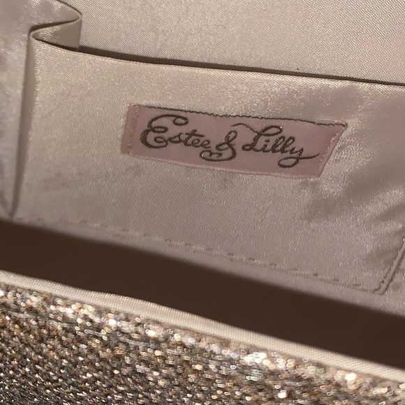 NWOT Estee & Lilly Gold Clutch Purse - Picture 4 of 11